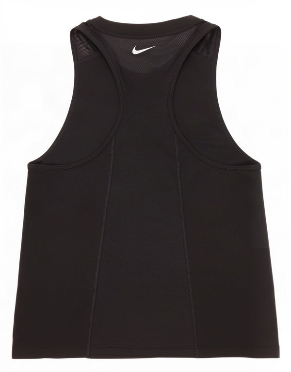 Damska kamizelka Nike Dri Fit Top UK 10, mała, czarna, poliester