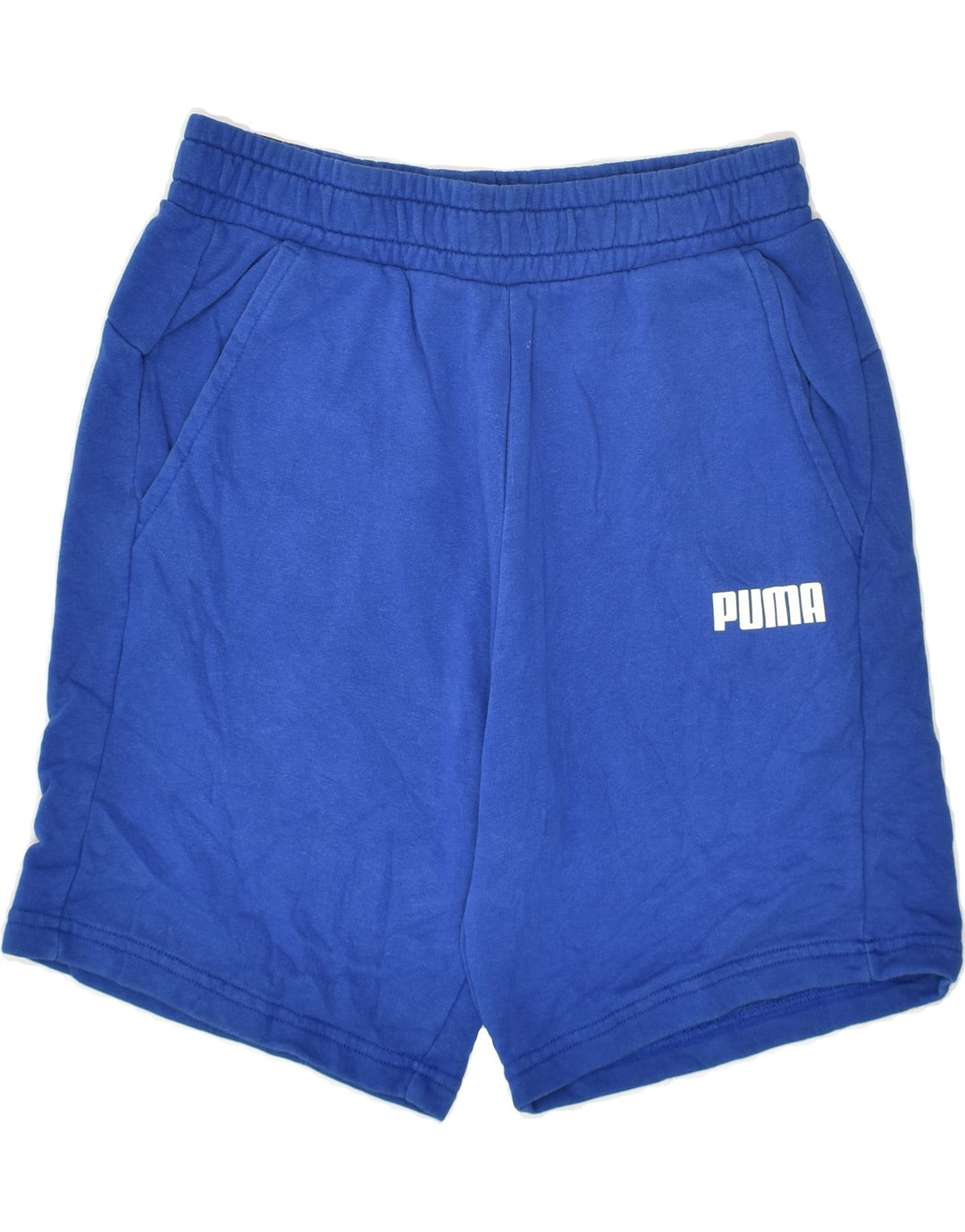 PUMA Mens Sport Shorts Small Blue Vintage Puma and Second-Hand Puma from Messina Hembry 
