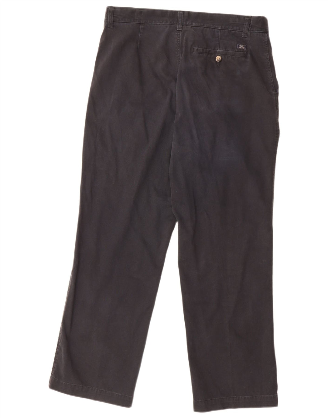 Męskie spodnie typu chino Regular Marks & Spencer W34 L29 Granatowa bawełna