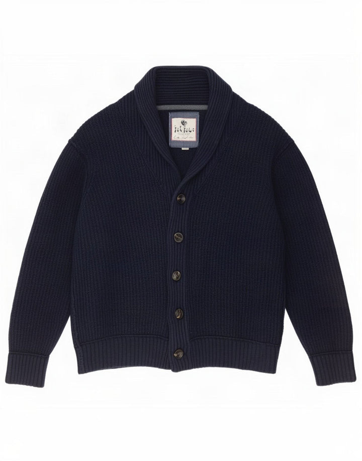 Męski sweter rozpinany Fat Face 2XL Granatowy, bawełniany