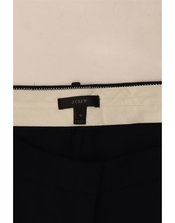 Damskie spodenki Chino J. Crew US 12, duże, W34, granatowe, poliestrowe