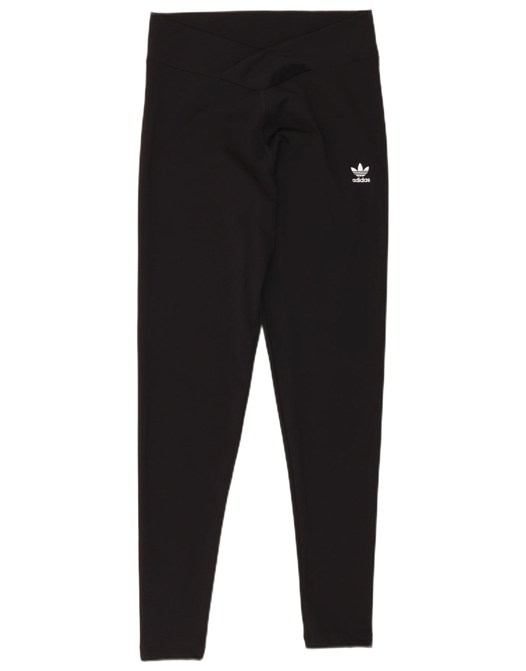 Legginsy damskie ADIDAS UK 10, małe, czarne, poliestrowe