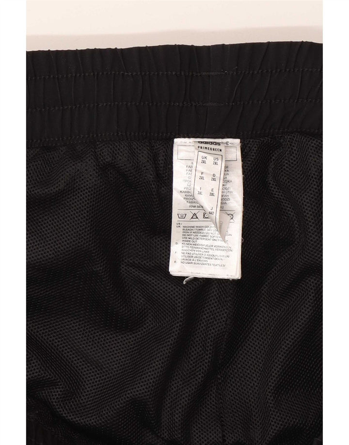 Męskie spodnie dresowe Adidas 2XL, czarny poliester