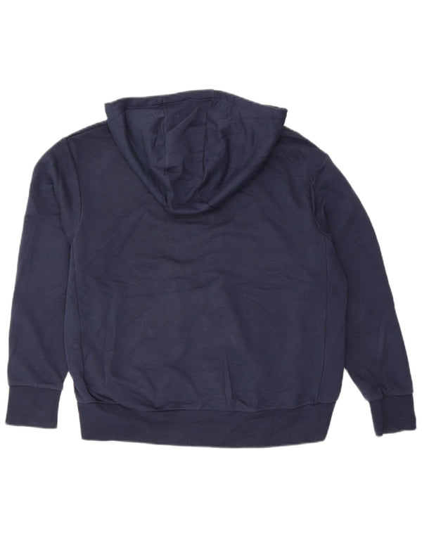 Damski sweter z kapturem Nike Dri Fit Graphic Zip UK 14 Średni granatowy