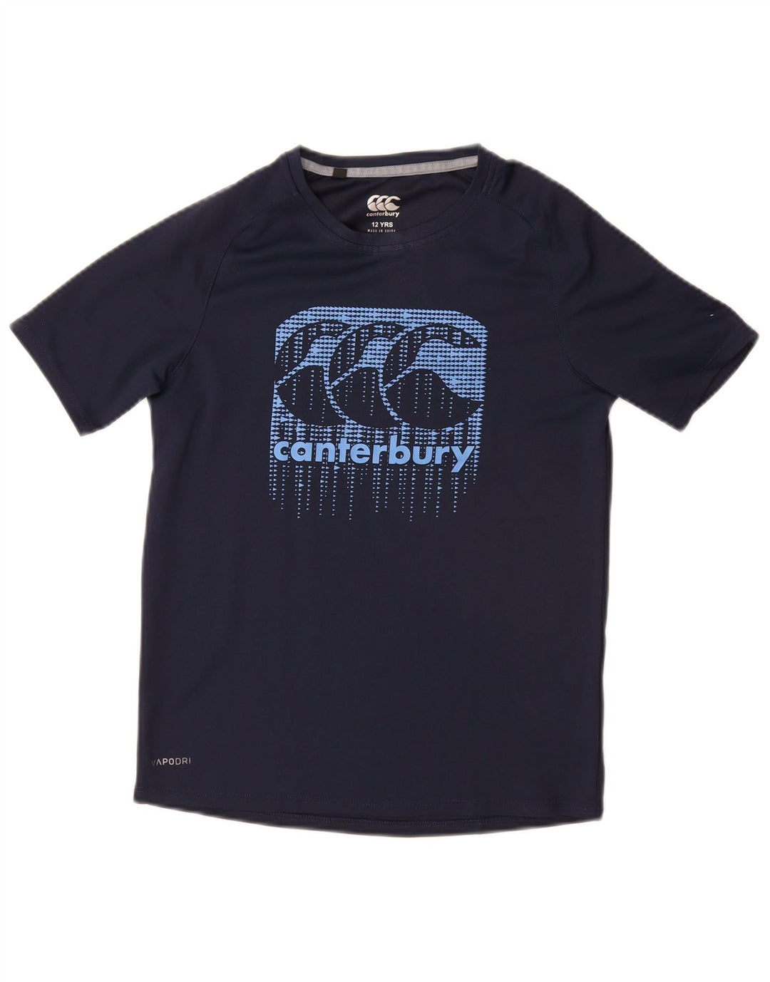 CANTERBURY Chłopięcy T-shirt z grafiką, 11-12 lat, granatowy, poliester