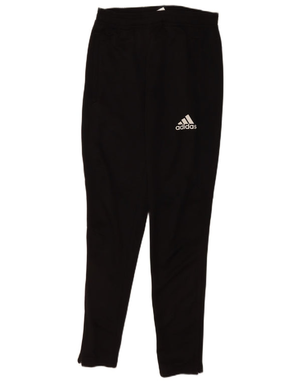 Męskie spodnie dresowe Adidas XS, czarne, poliestrowe