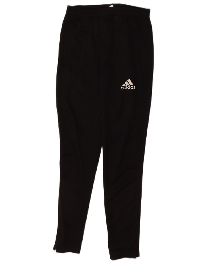 Męskie spodnie dresowe Adidas XS, czarne, poliestrowe