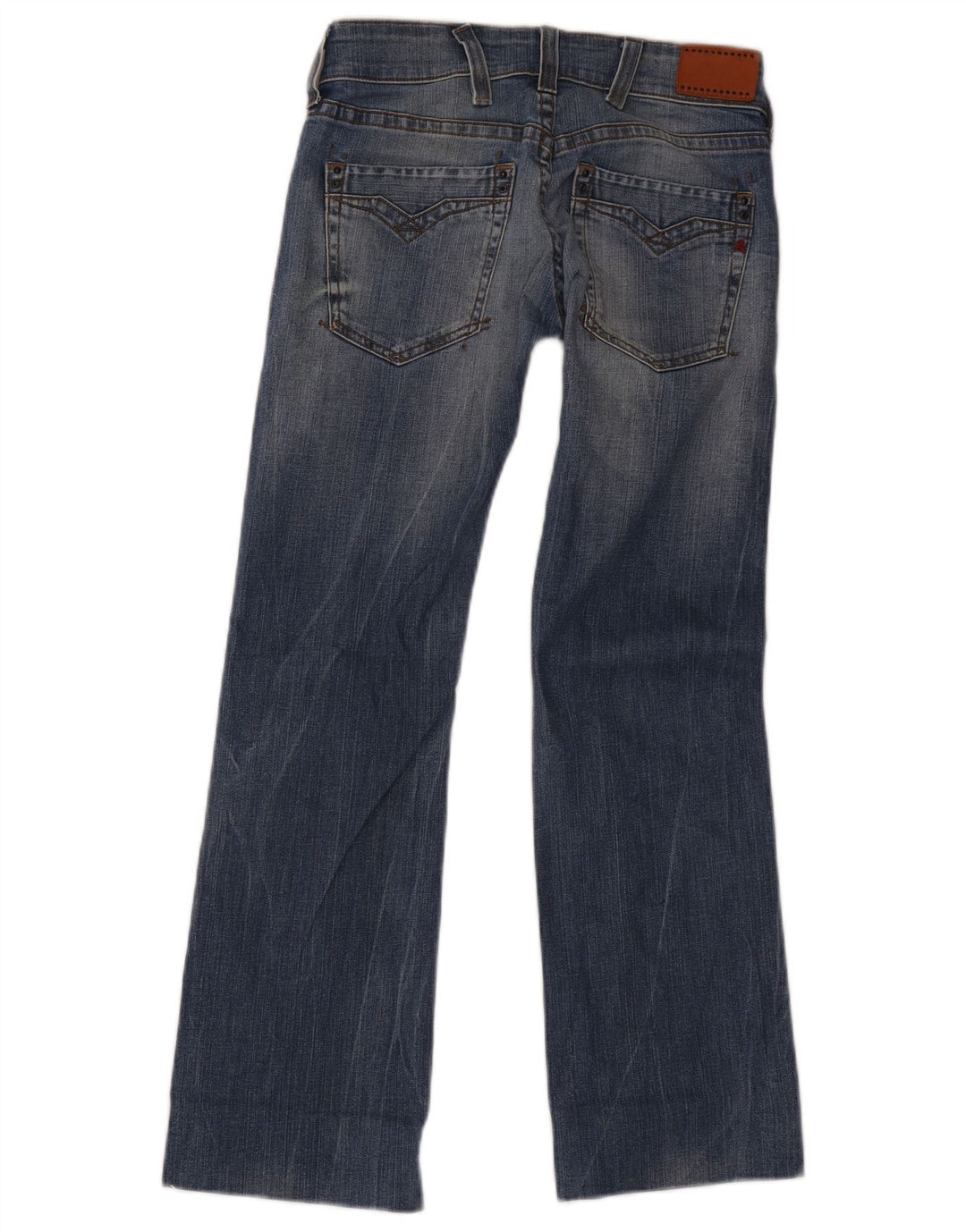 Damskie jeansy Replay Rabbler Bootcut W25 L32 Niebieskie bawełniane