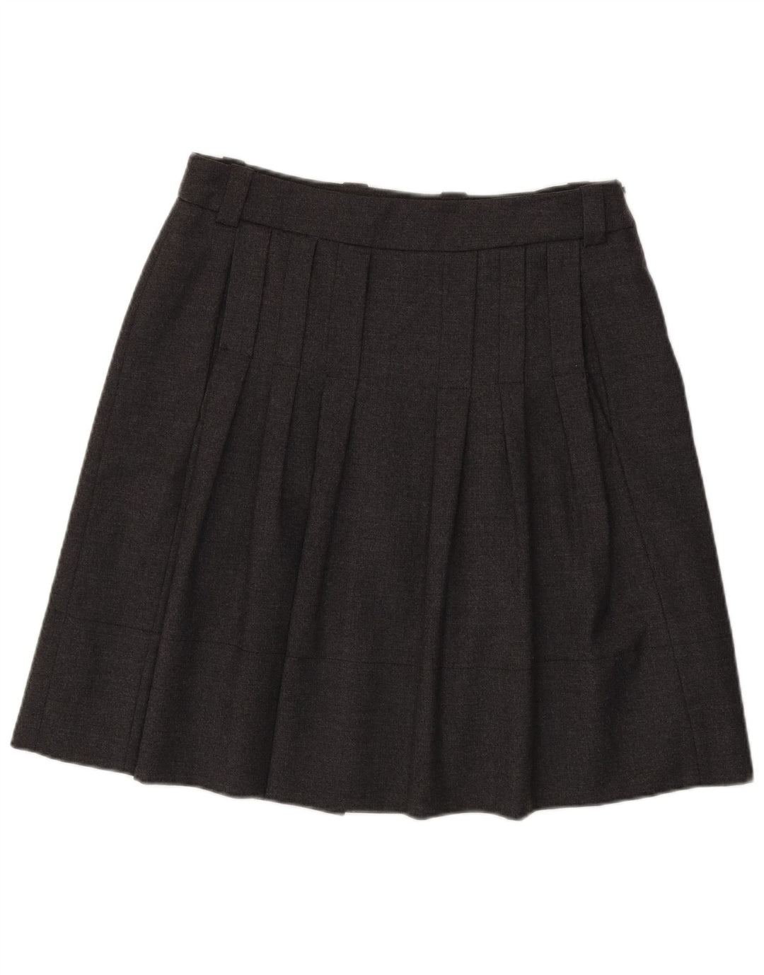 Damska plisowana spódnica Henry Cottons IT 46 Large W36 Szara dziewicza wełna