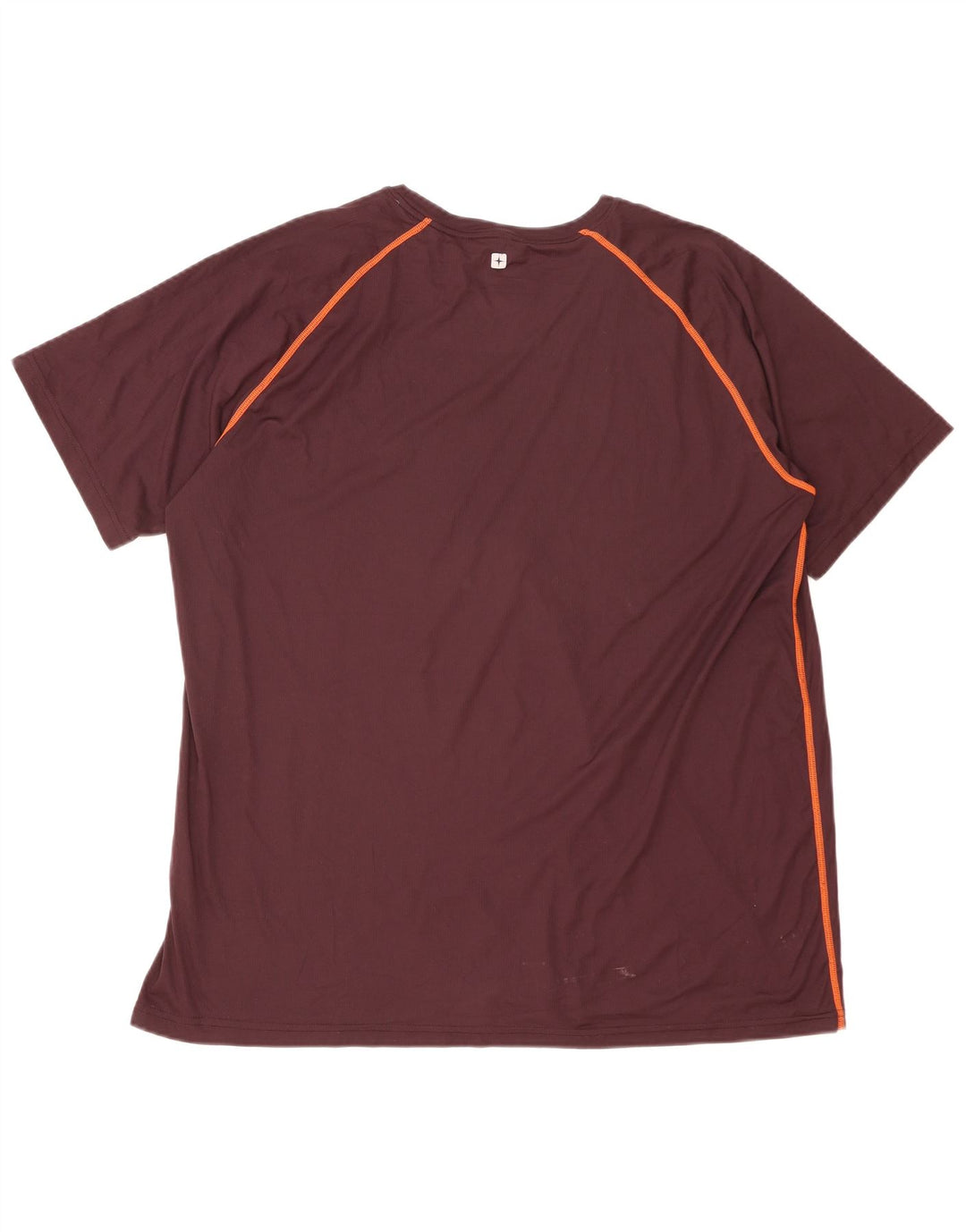 T-shirt męski Mountain Warehouse, top XL, bordowy poliester