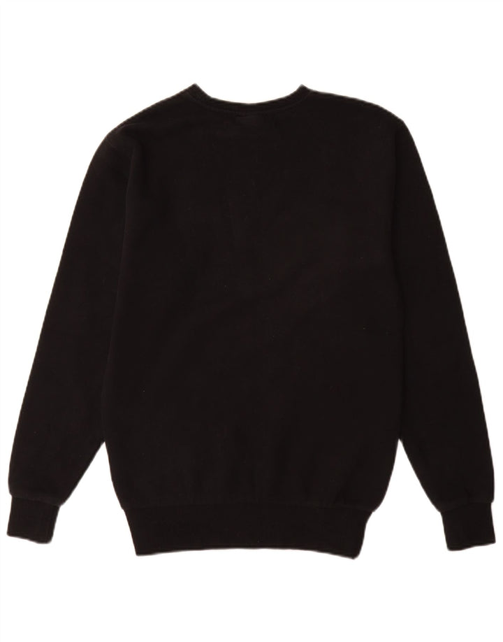 Męska bluza z grafiką Ellesse, sweter XS, czarna bawełna