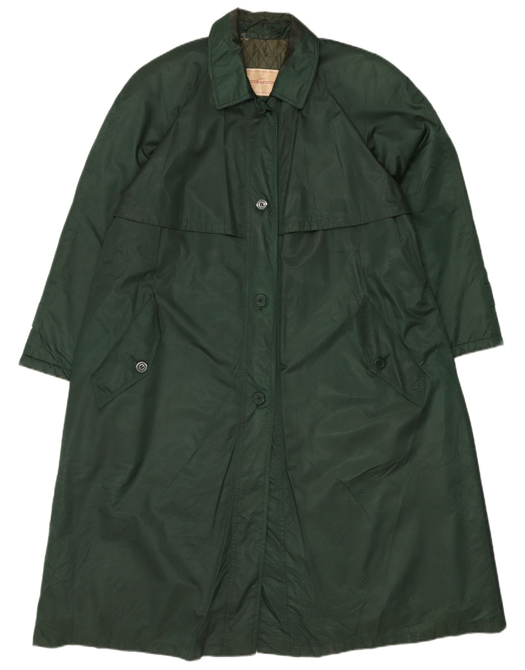 Płaszcz damski ROCCOBAROCCO UK 18 XL zielony
