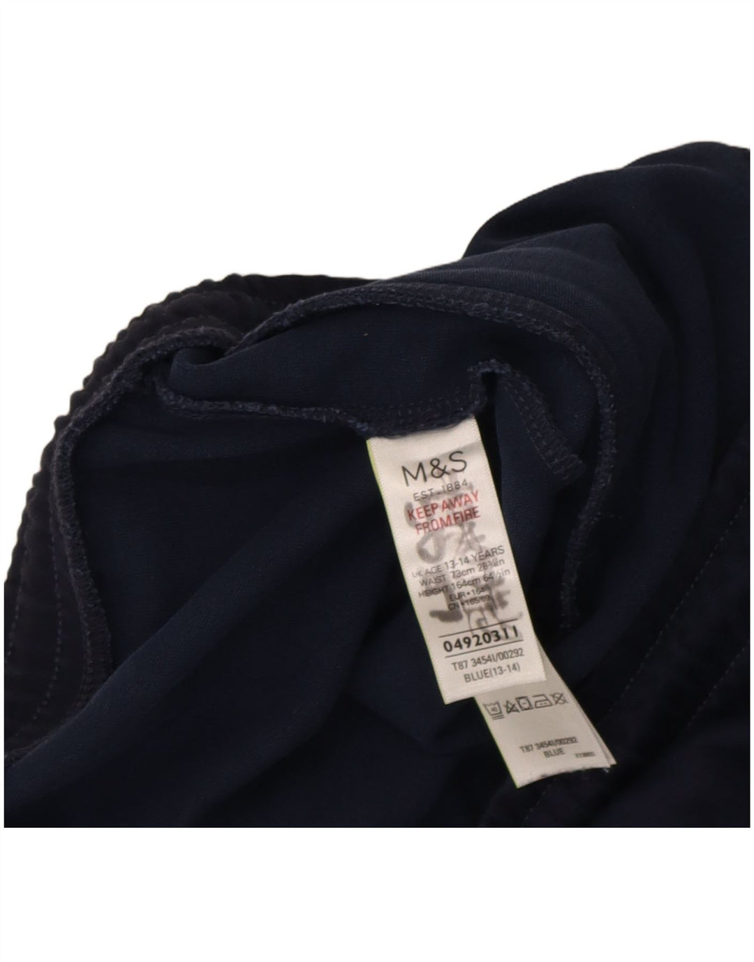 Marks & Spencer Chłopięce spodnie dresowe Joggery 13-14 lat Granatowe