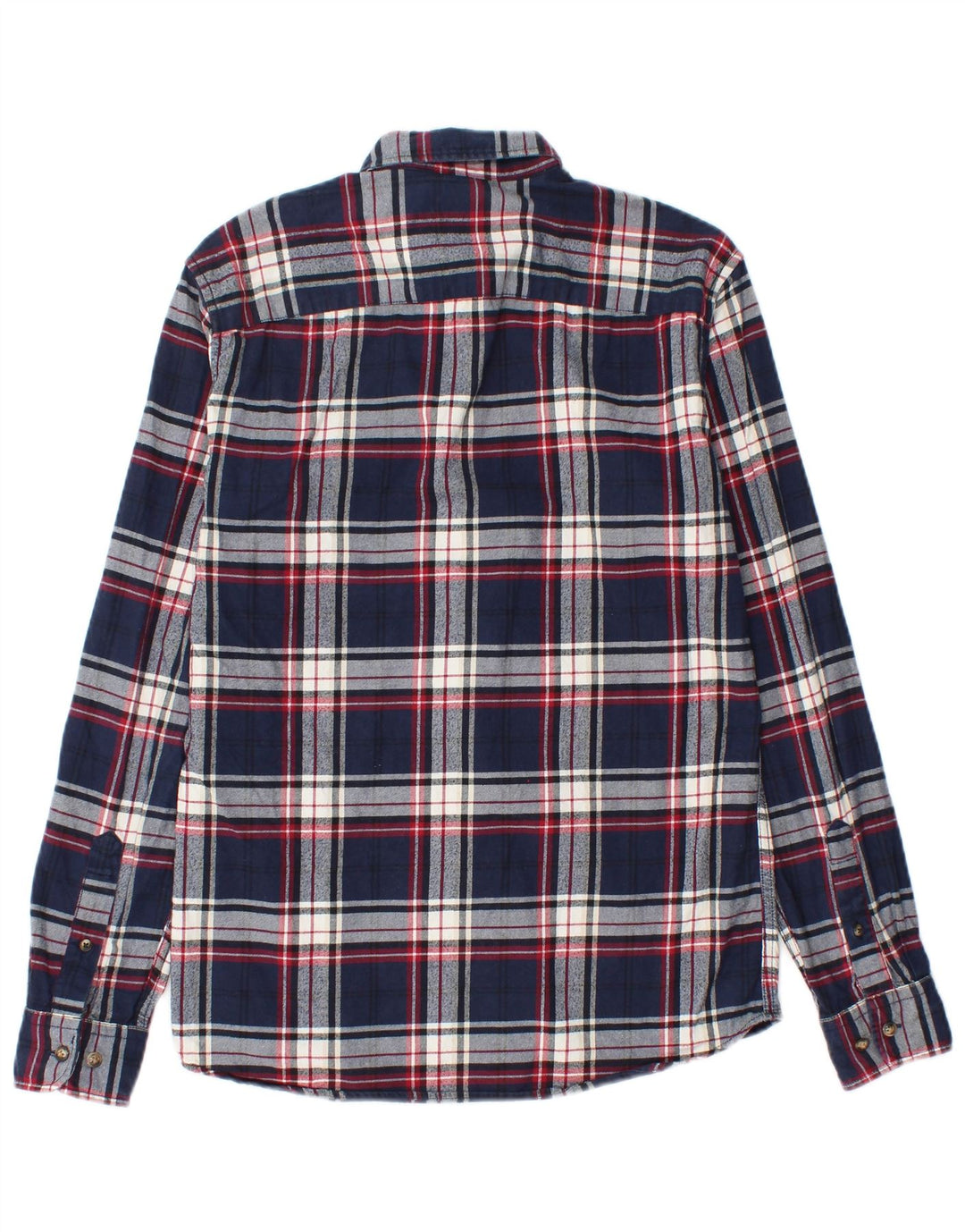 Koszula flanelowa męska Jack & Jones XS, bawełniana w granatową kratkę