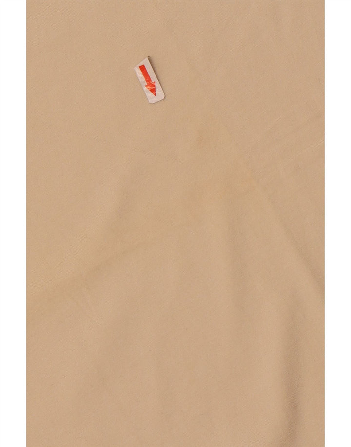 T-shirt męski Kappa, duży, beżowy, bawełniany