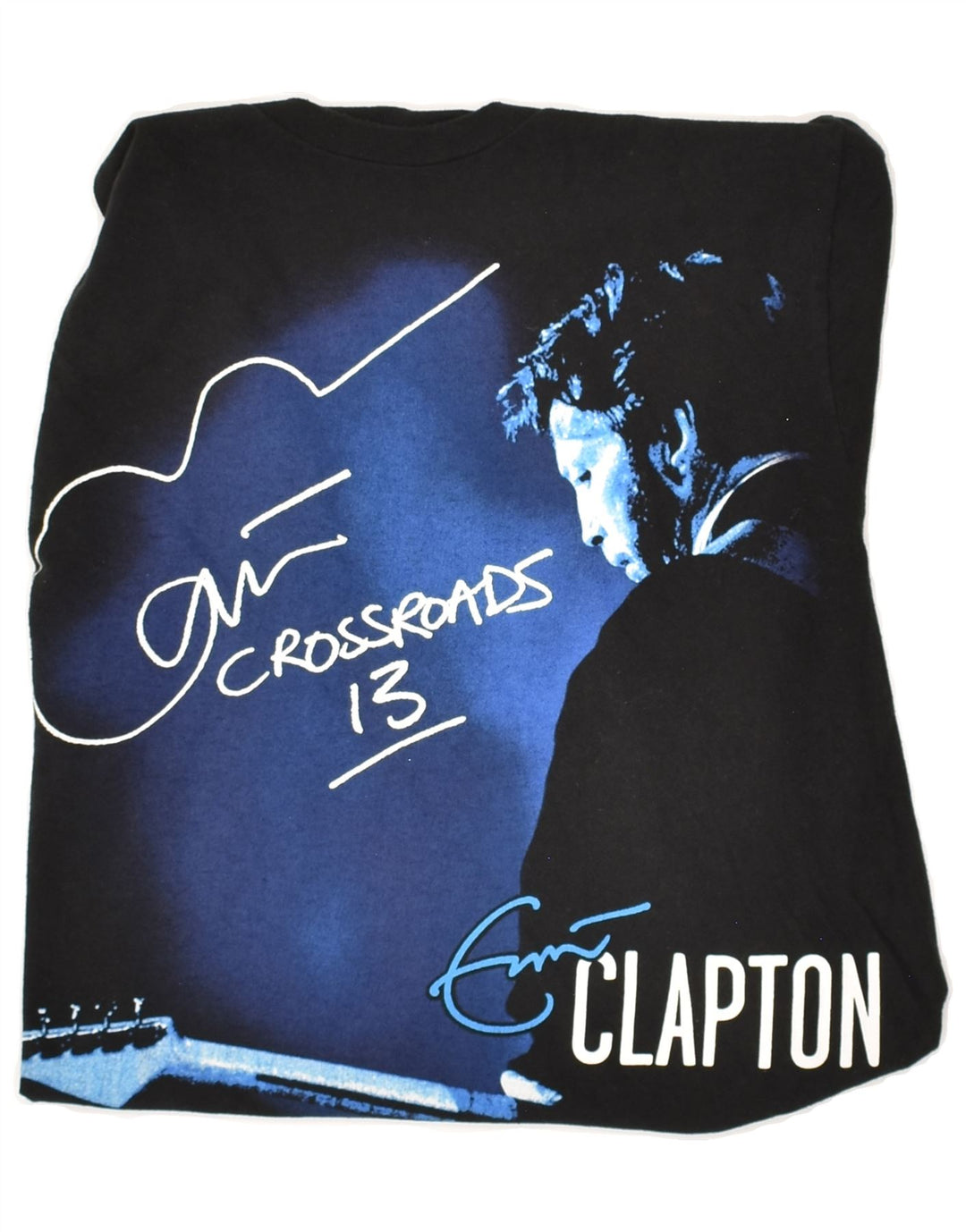 HARD ROCK CAFE Mens Eric Clapton Graphic T-Shirt Top Medium Black Cotton Vintage Hard Rock Cafe and Second-Hand Hard Rock Cafe from Messina Hembry 