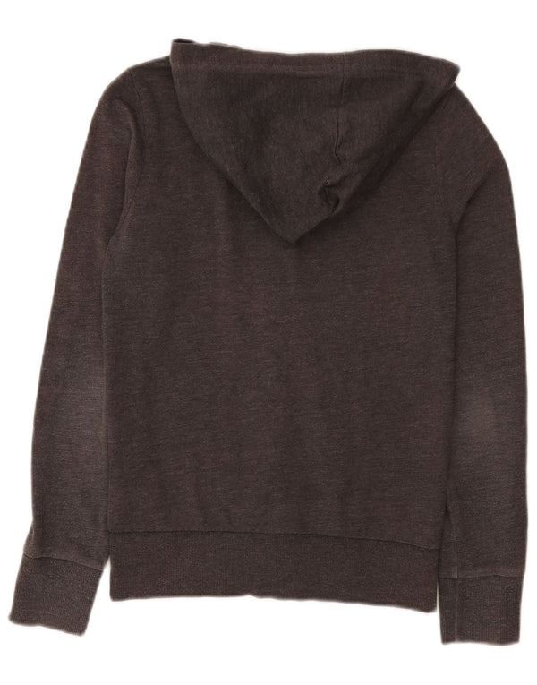 Damski sweter z kapturem i zamkiem błyskawicznym Hurley UK 6 XS, szary, bawełniany