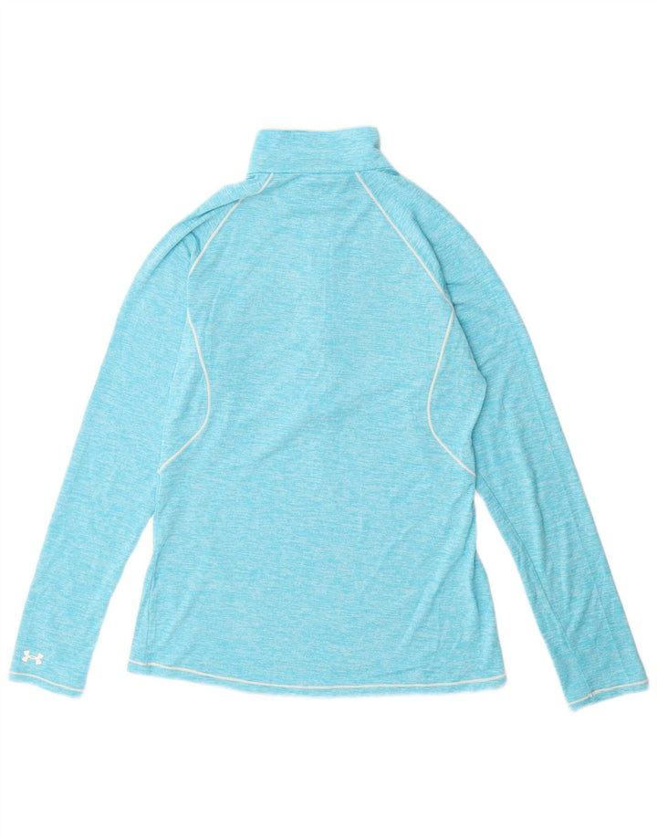 Damski top dresowy UNDER ARMOUR Heat Gear, UK 12, średni niebieski