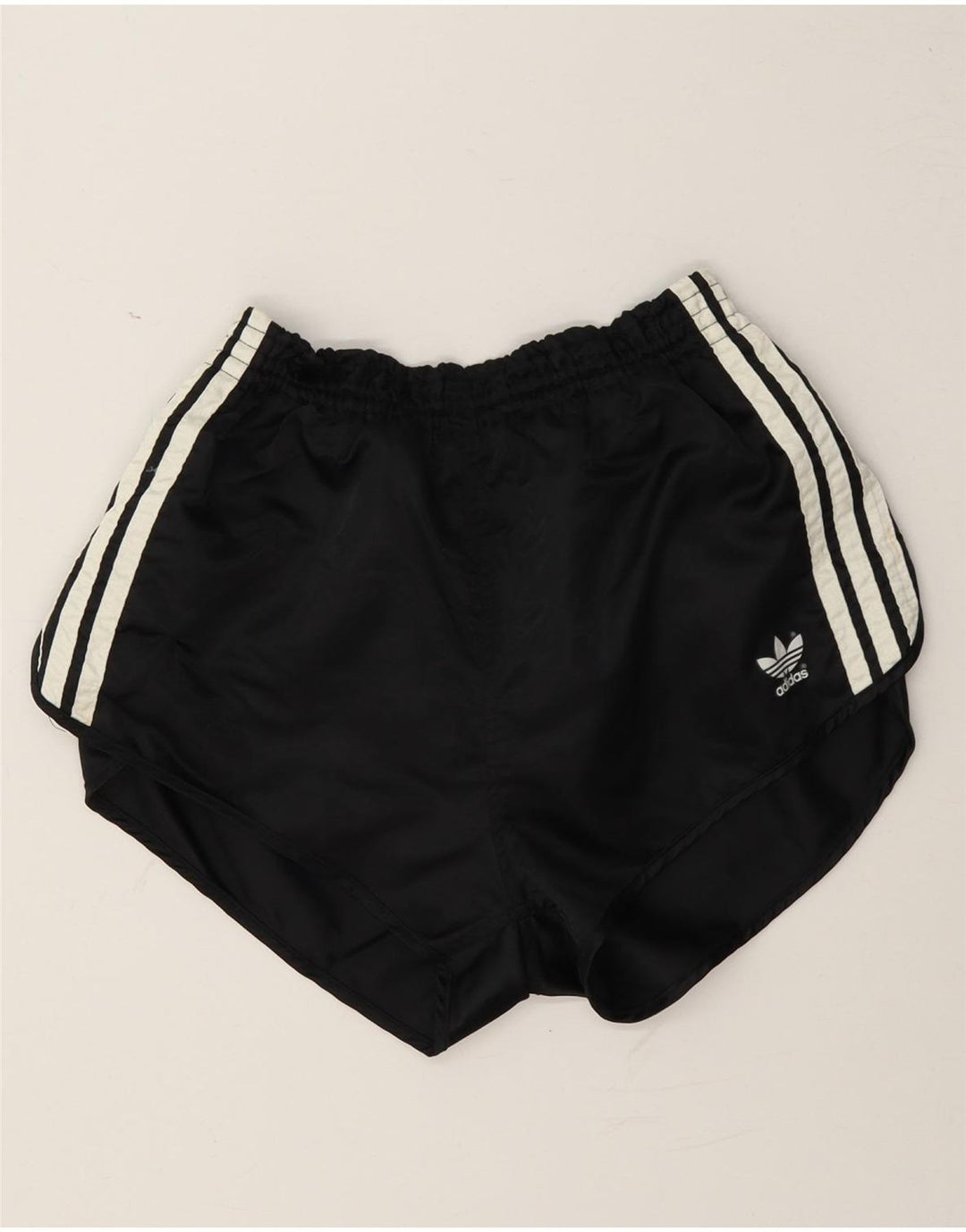Damskie spodenki sportowe Adidas UK 14, duże, czarne, poliamidowe