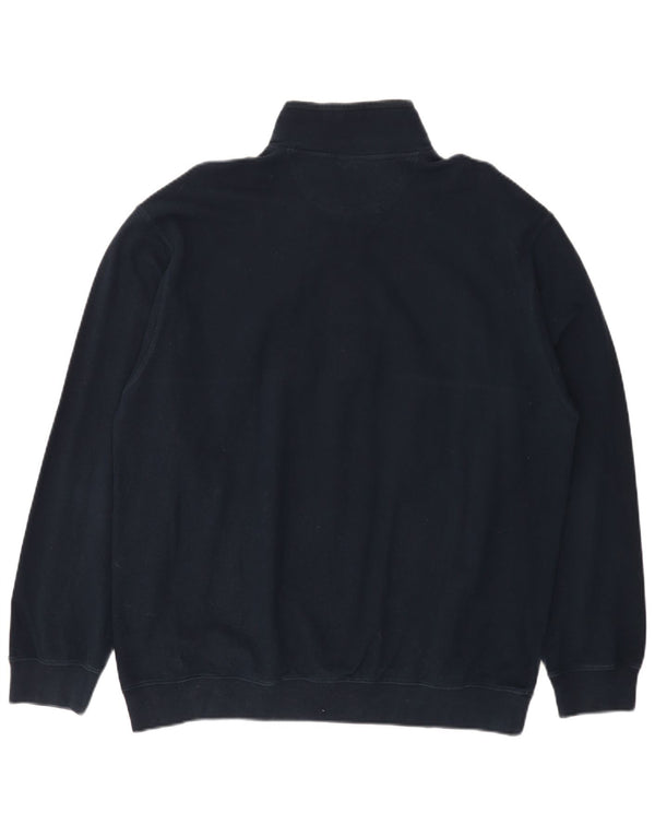 Męski sweter Paul & Shark z zamkiem błyskawicznym, 2XL, granatowy