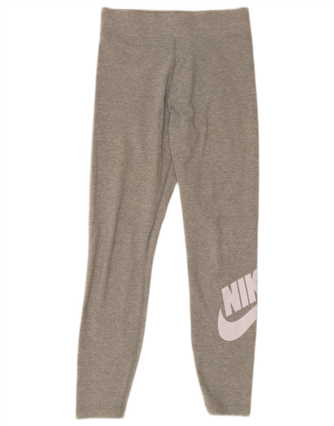 Damskie legginsy Nike Graphic UK 10, małe, szare, bawełniane