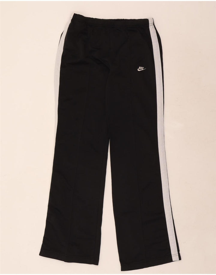 Damski pełny dres Nike UK 8/10, mały, czarny poliester z blokami kolorów