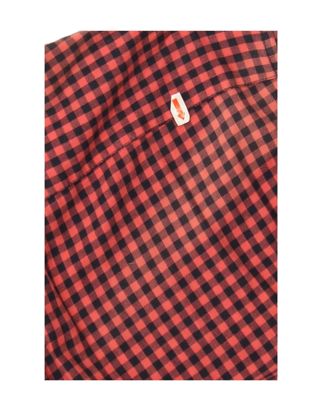 JACK WILLS Mens Classic Fit Flannel Shirt Large Red Gingham Cotton