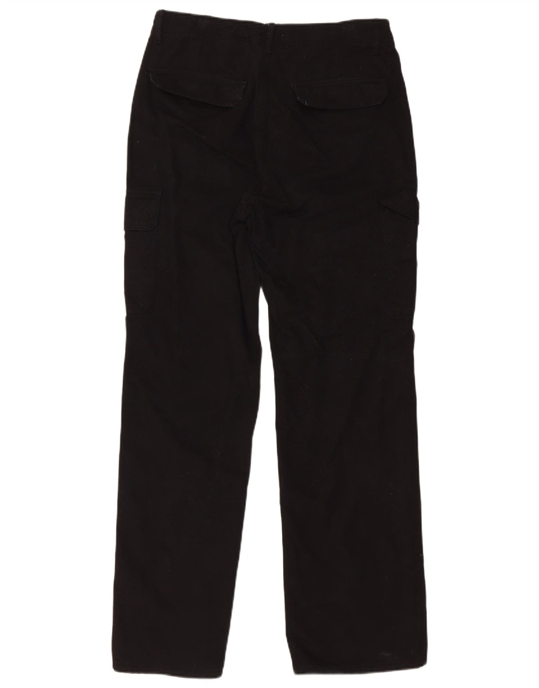 Spodnie damskie Zara Straight Cargo EU 40 Medium W30 L33 Czarna bawełna