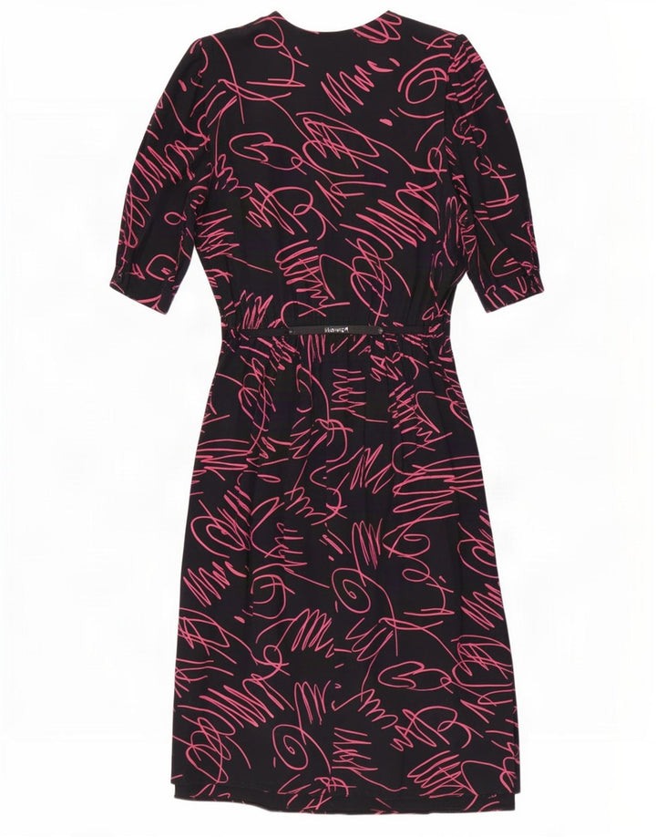 Sukienka maxi Yessica damska C&A z abstrakcyjnym wzorem EU 40, średnia czarna