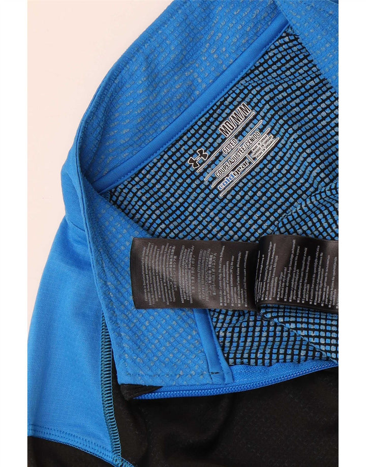 Męski dres Under Armour Cold Gear z graficznym pulowerem, średni czarny