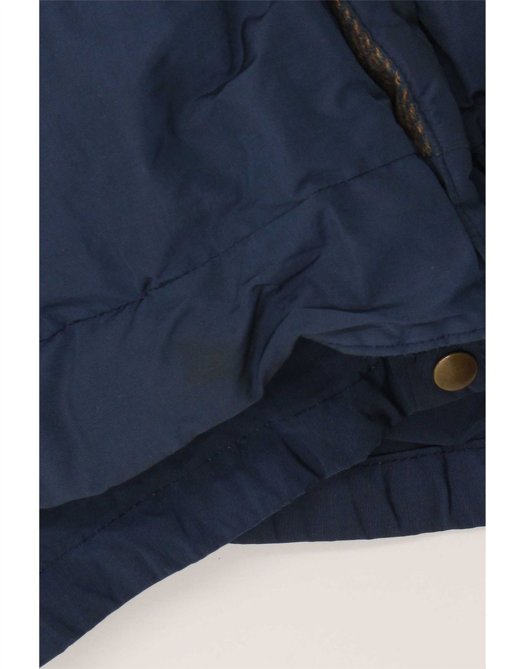 Męska kurtka bomber Woolrich UK 40, duża, granatowa, bawełniana
