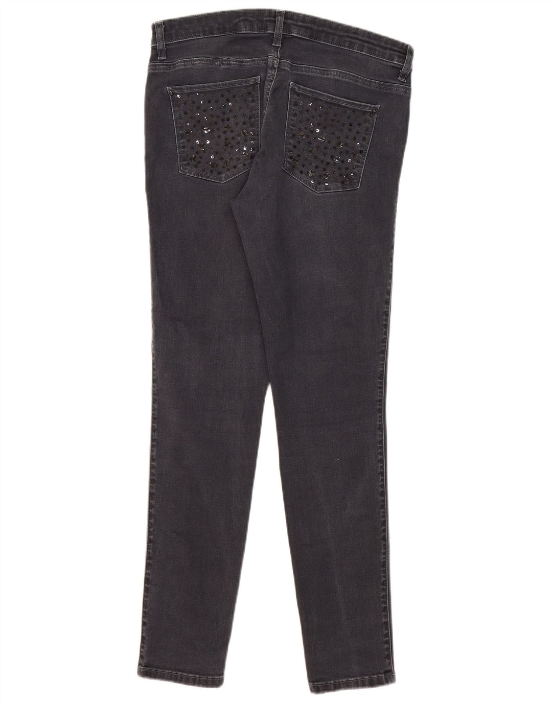 Guess Damskie jeansy Skinny W30 L30 Szare bawełniane