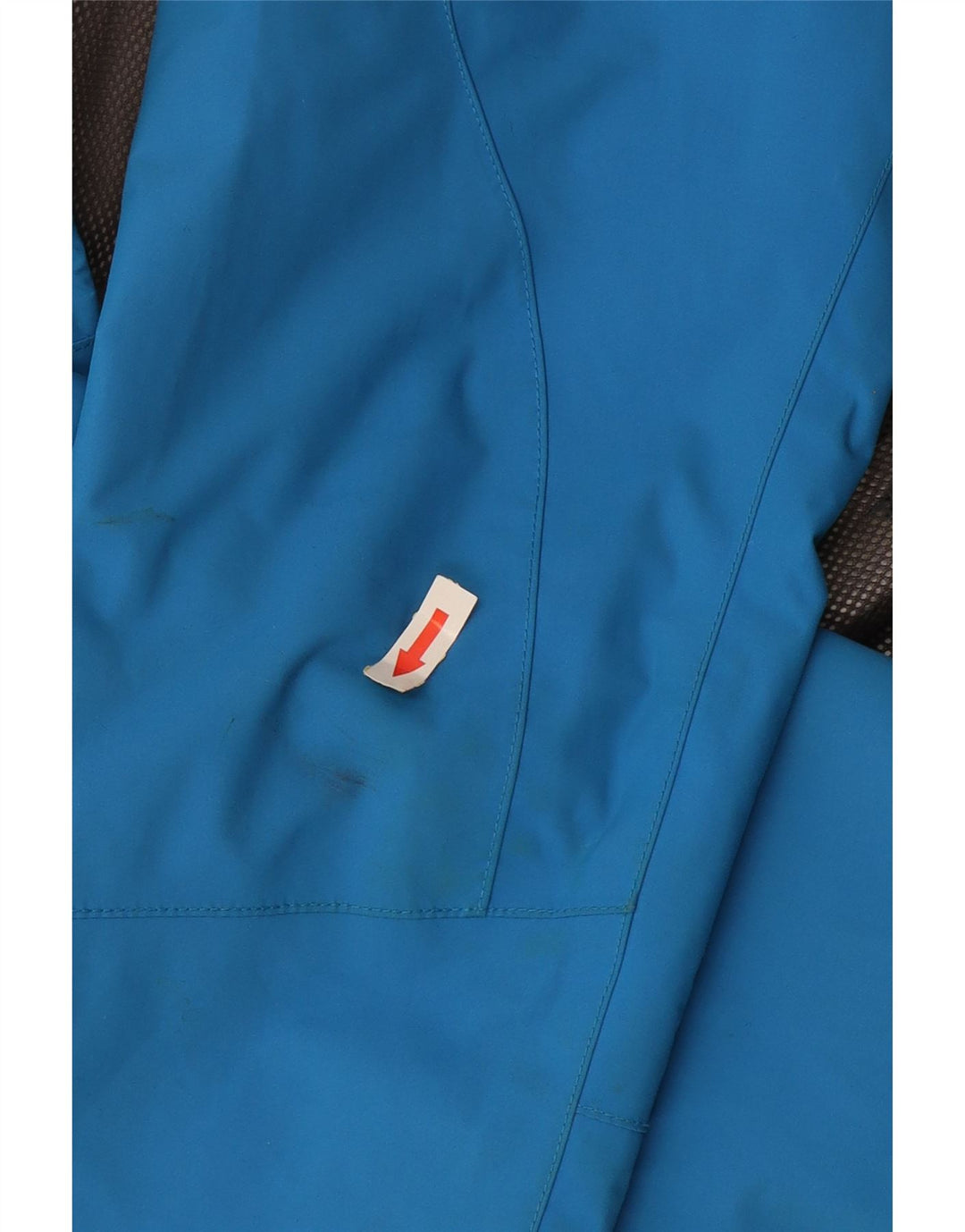 Damska kurtka przeciwdeszczowa z kapturem Jack Wolfskin UK 10 Small Blue Poliamid