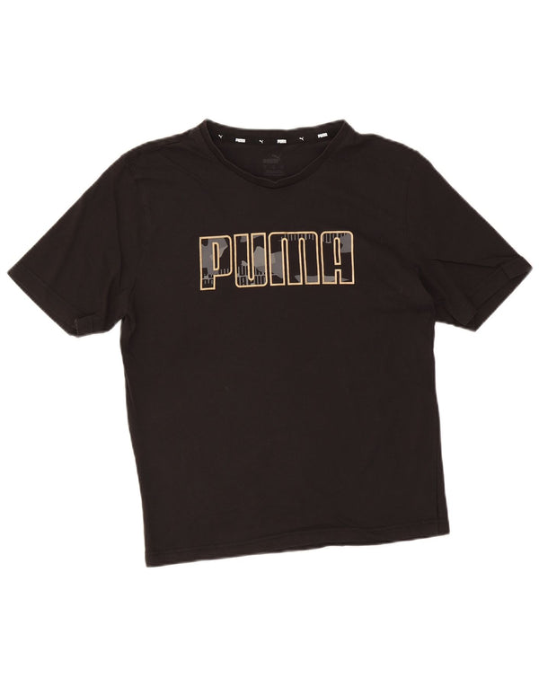 Damska koszulka z grafiką Puma Top UK 14 Średnia czarna