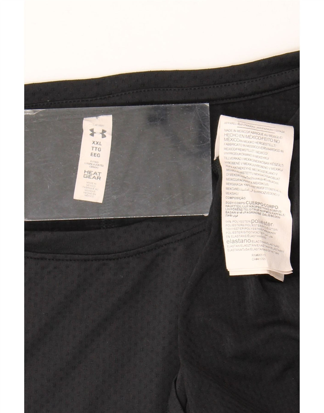 Damska koszulka Under Armour Top UK 20 2XL, czarna, poliester