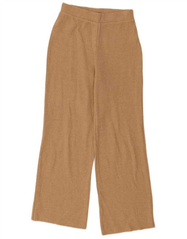 Damskie spodnie dresowe Zara UK 10 Small Beżowy Poliester