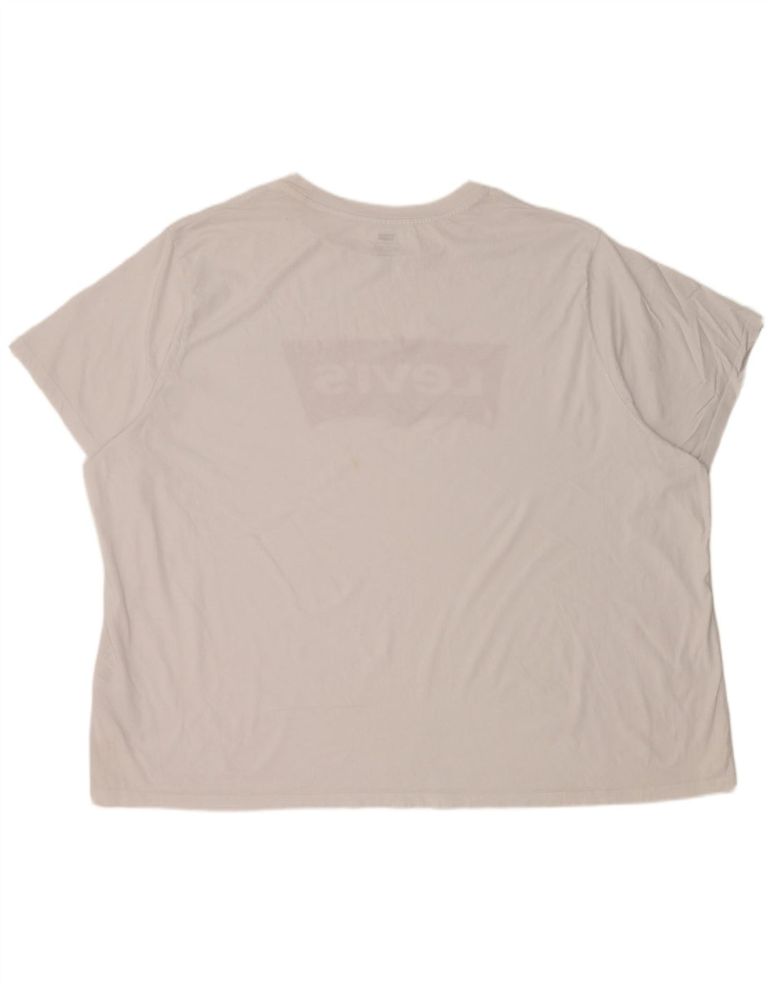Męska koszulka z grafiką Levi's Top 4XL Biała bawełna