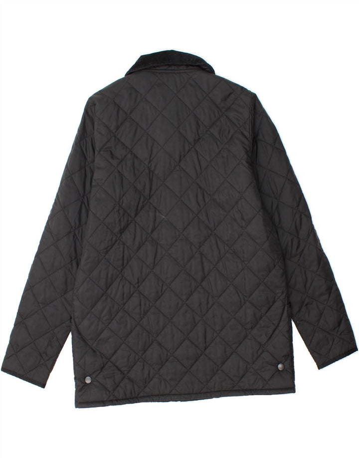 Damska pikowana kurtka BARBOUR UK 20 2XL Czarny poliamid
