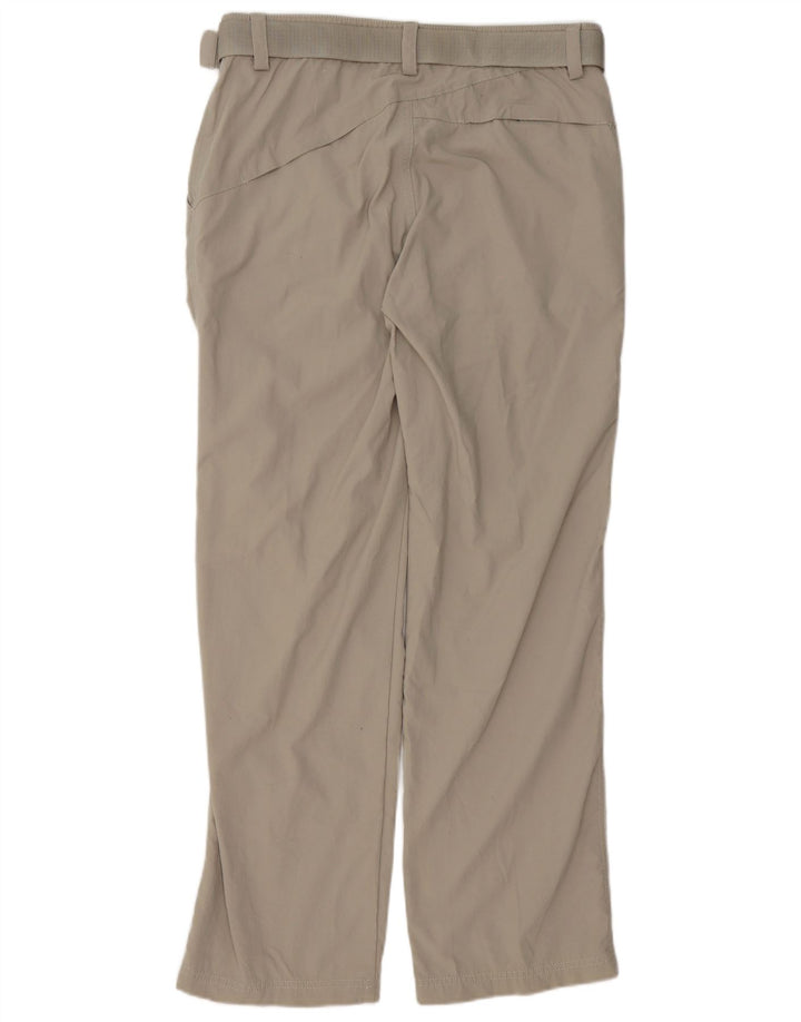 Męskie spodnie chino Adidas Graphic Straight Medium W32 L32 Szary poliester