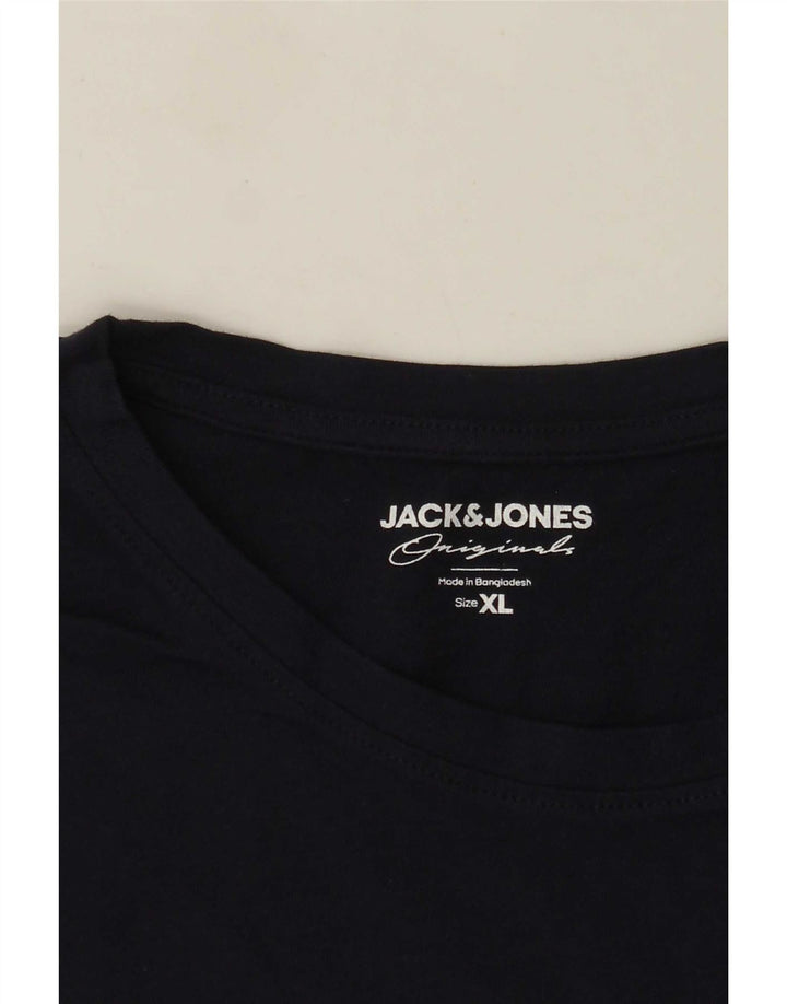 Koszulka męska Jack & Jones Top XL granatowa