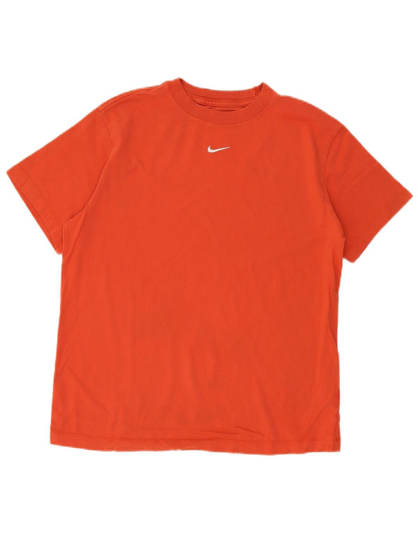 Męski T-shirt Nike o luźnym kroju Top XS, pomarańczowy, bawełniany