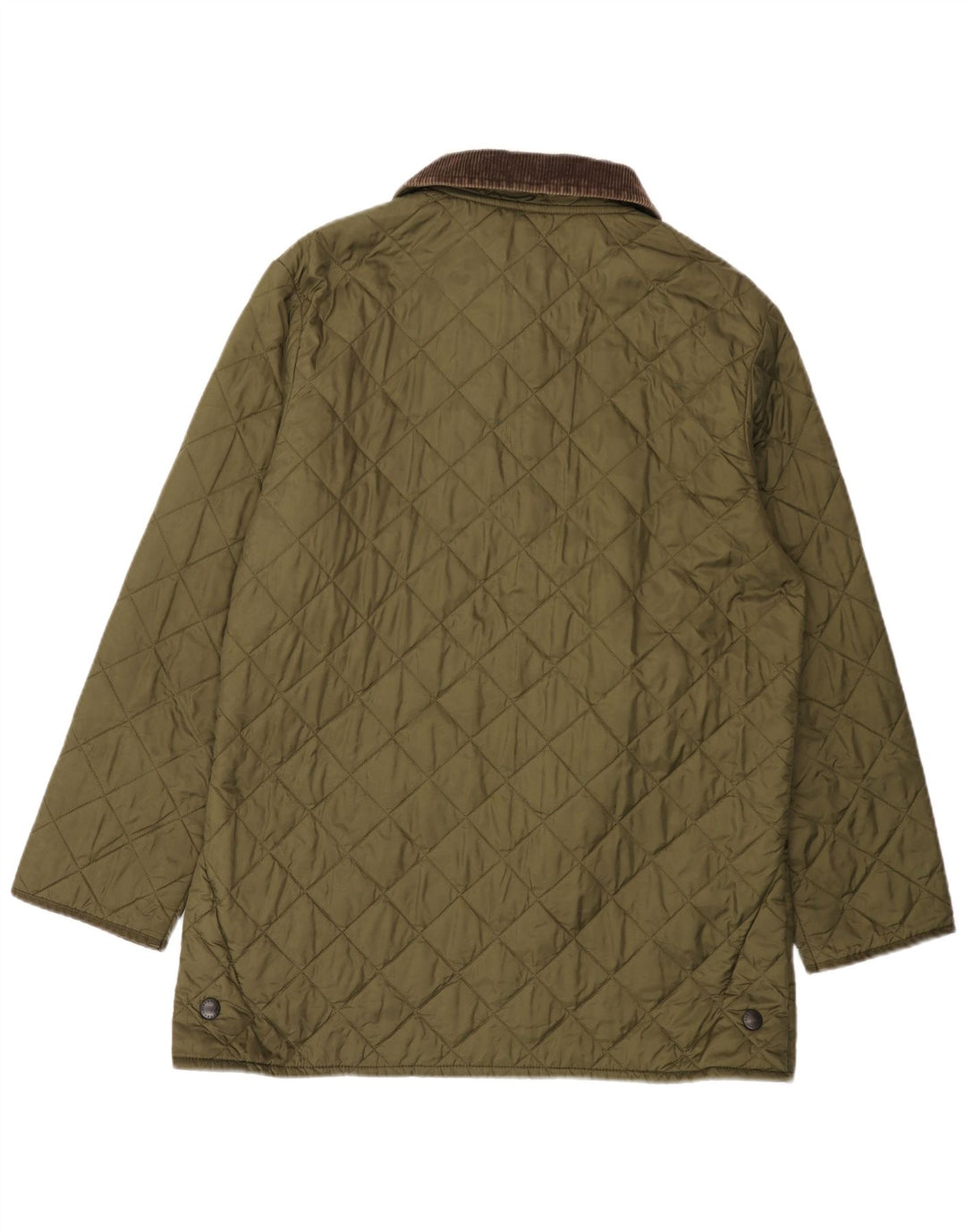 Męska pikowana kurtka BARBOUR UK 40, duża, khaki, poliamid
