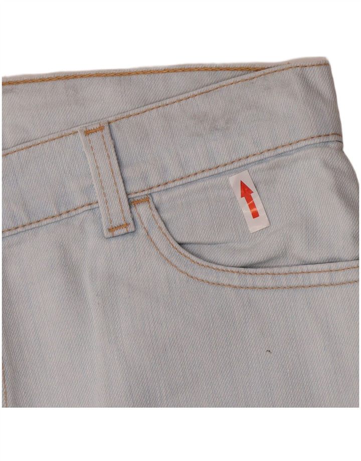 Damska spódnica dżinsowa Levi's W32, duża niebieska bawełna