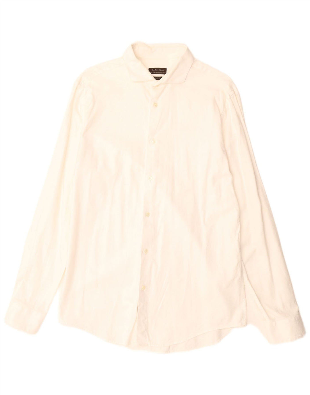 Koszula męska Zara Slim Fit, duża, biała