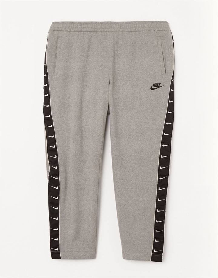 Męskie spodnie dresowe Nike, średnioszare, bawełniane