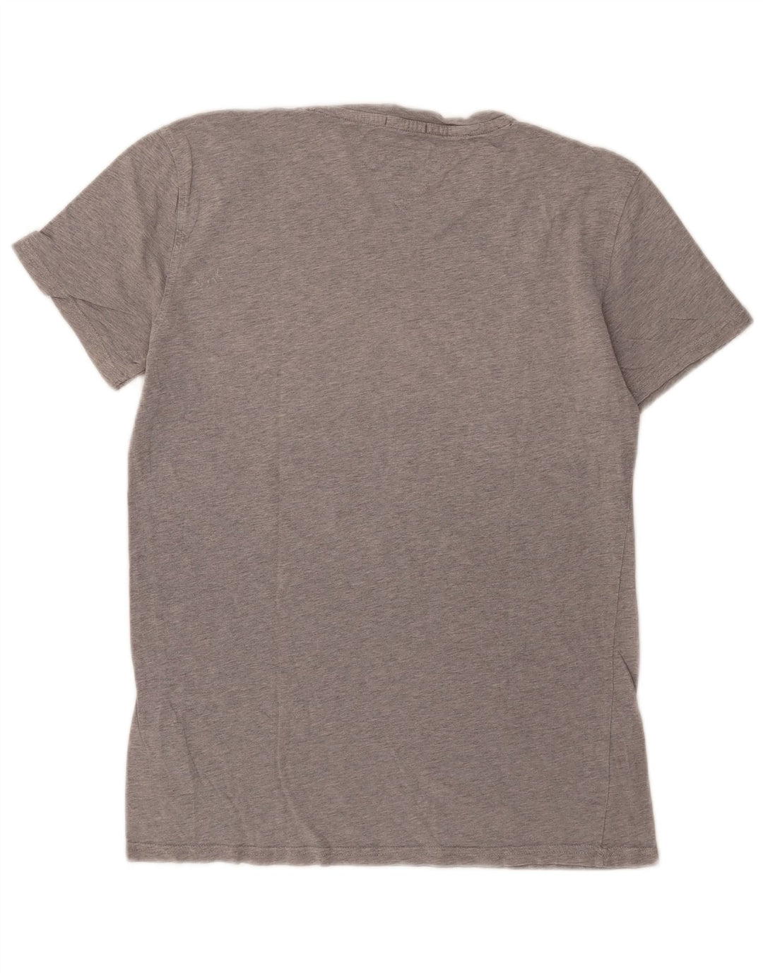 T-shirt męski Tommy Hilfiger o regularnym kroju, mały, szary