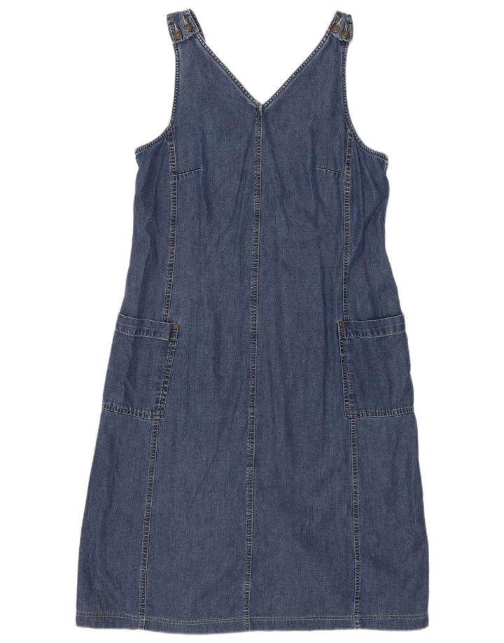Marks & Spencer Damska sukienka ogrodniczka St. Michael Denim UK 16, duża niebieska