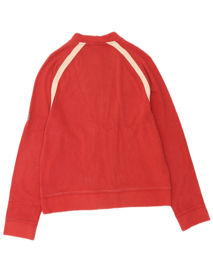 Męska kurtka dresowa Sergio Tacchini, średni czerwony poliester