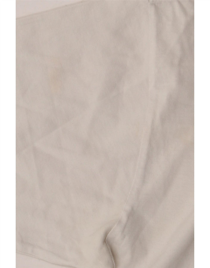 Męski T-shirt Vans o klasycznym kroju z grafiką, średniej wielkości, biały, bawełniany