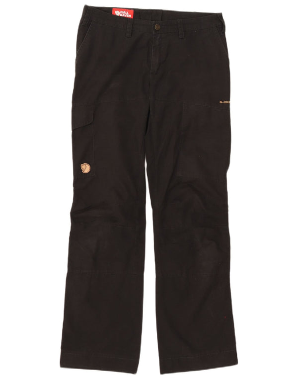 Damskie spodnie cargo Fjall Raven EU 36 Small W30 L31 Czarne